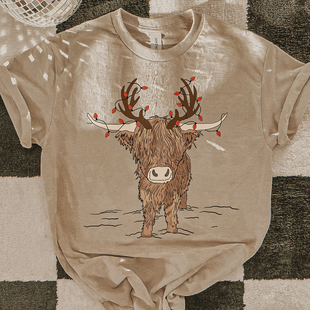 Highland Cow Christmas Crewneck