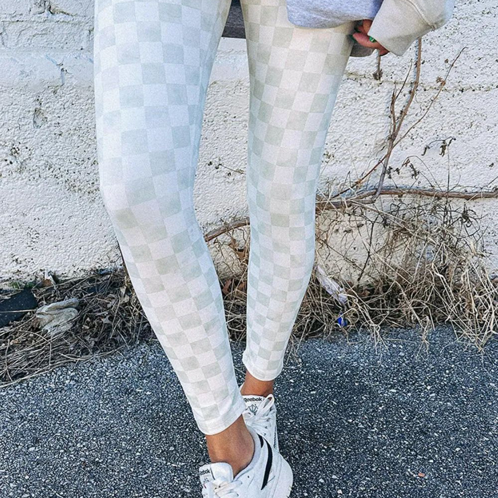 Checkered Leggings