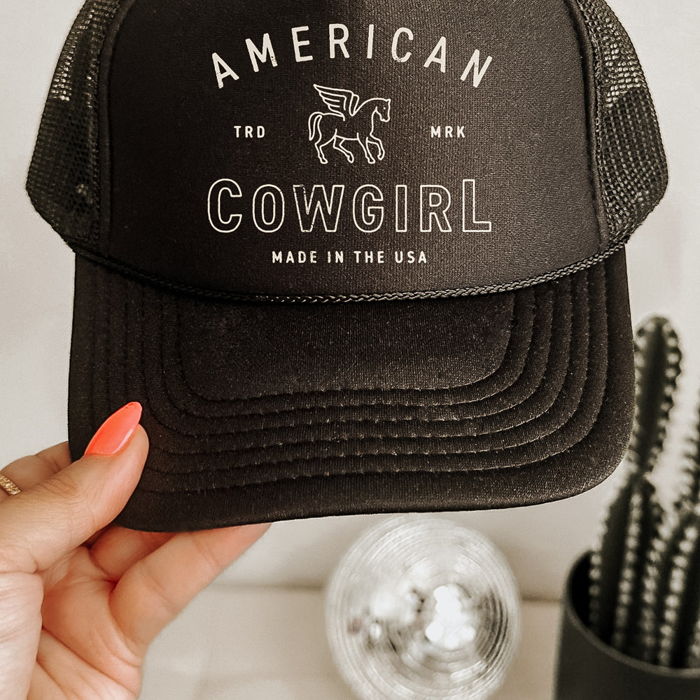 American Cowgirl Trucker Hat