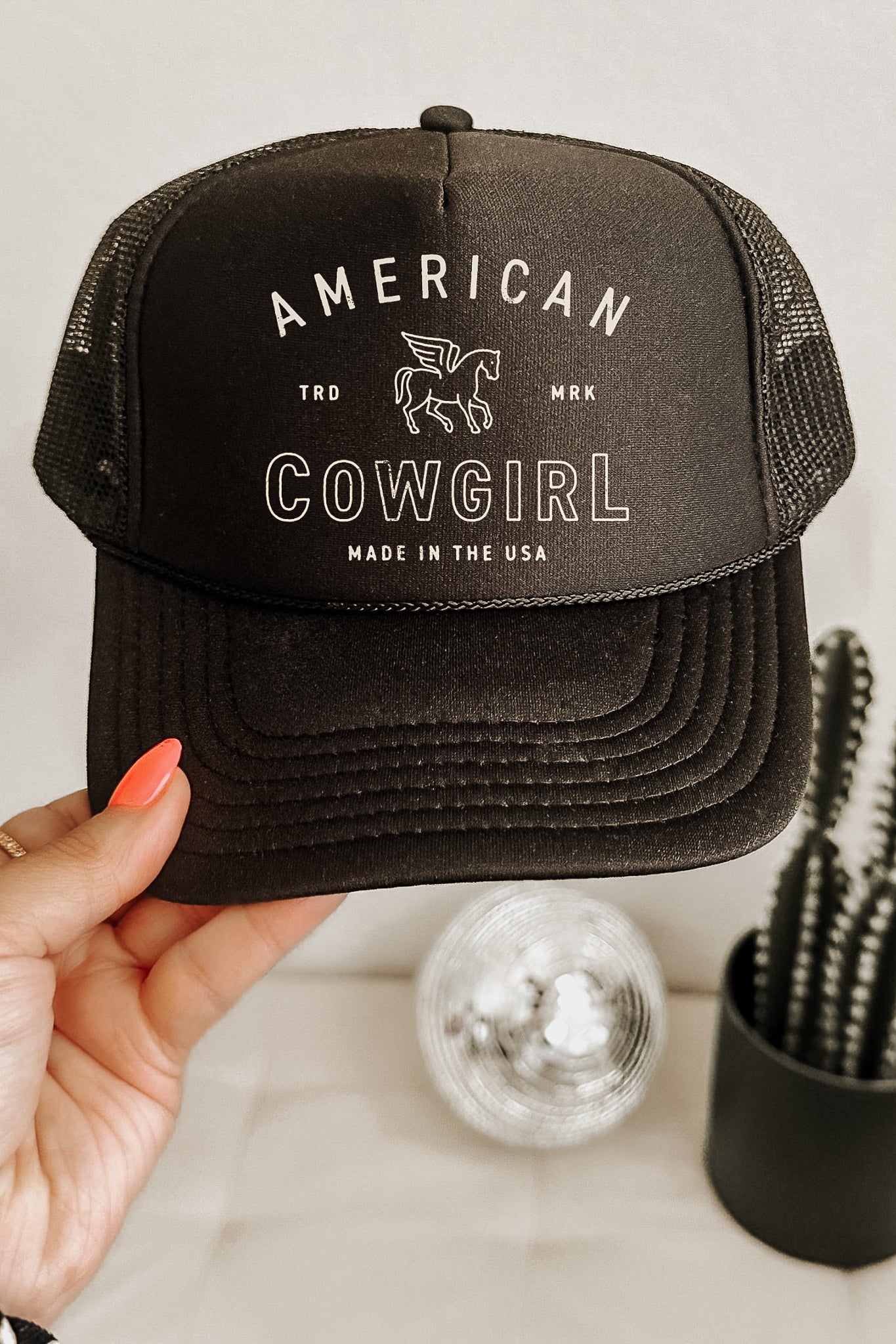 American Cowgirl Trucker Hat