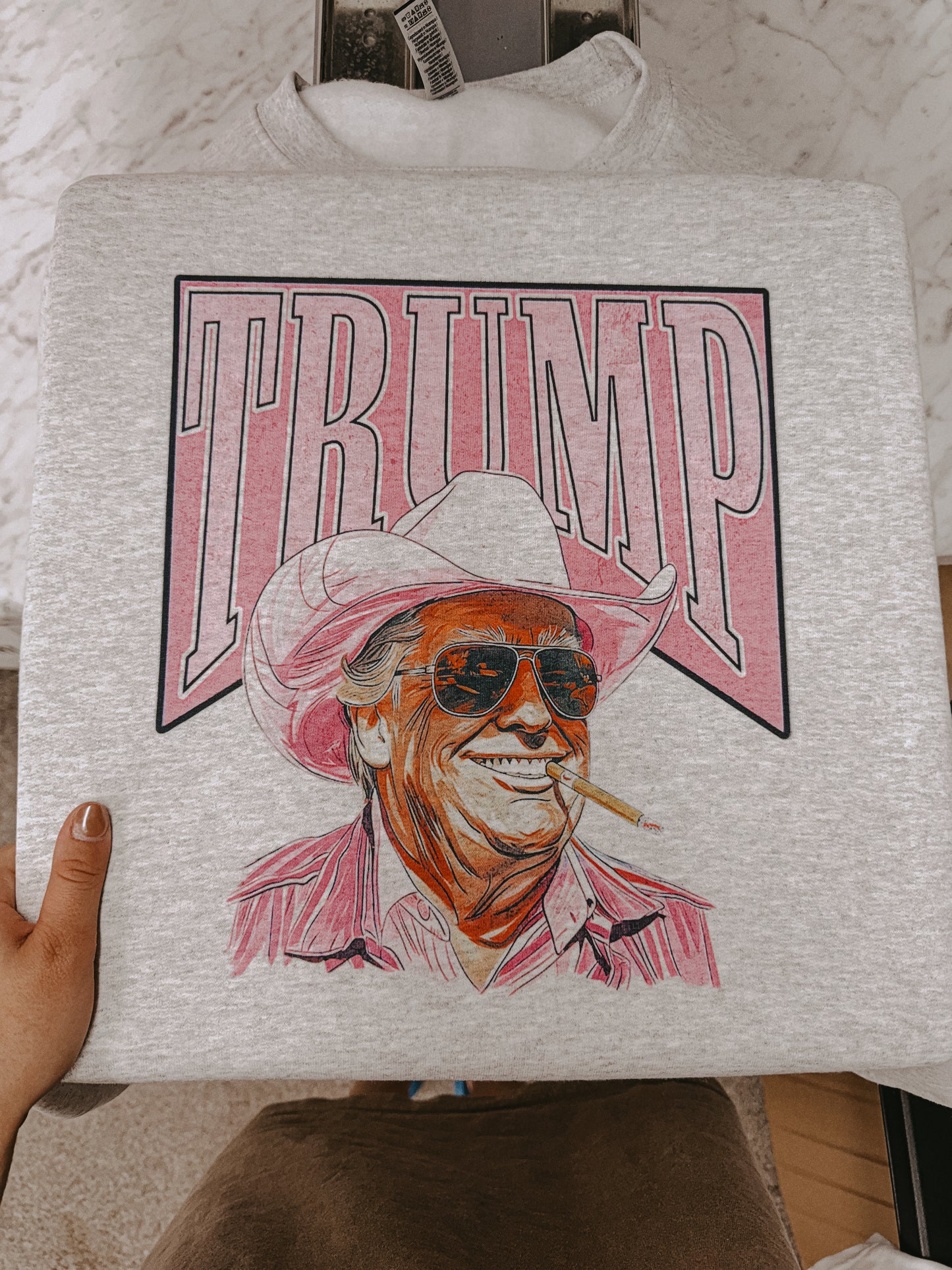 COWBOY TRUMP: PINK