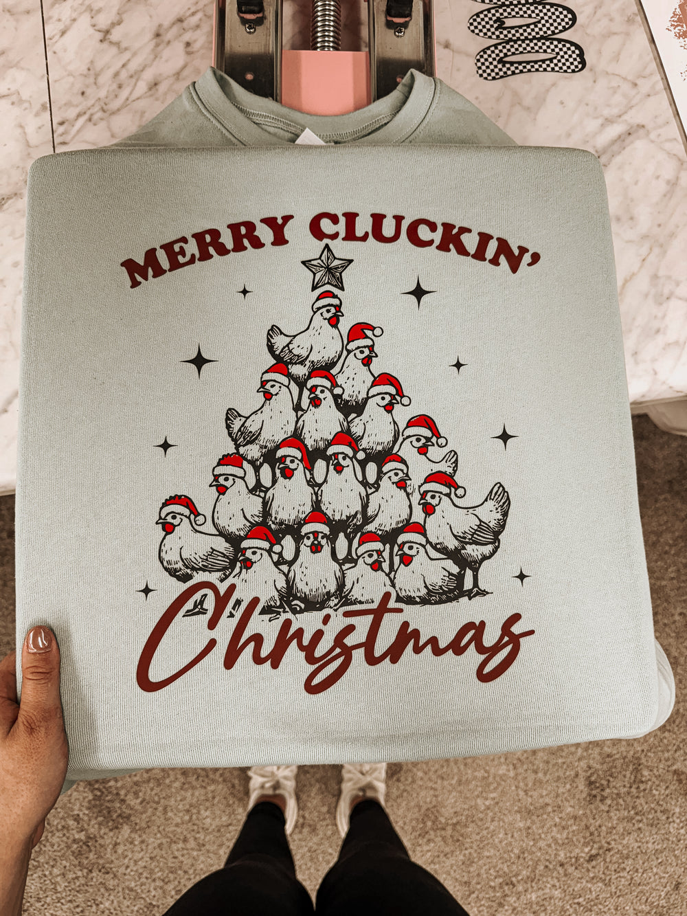 MERRY CLUCKIN CHRISTMAS