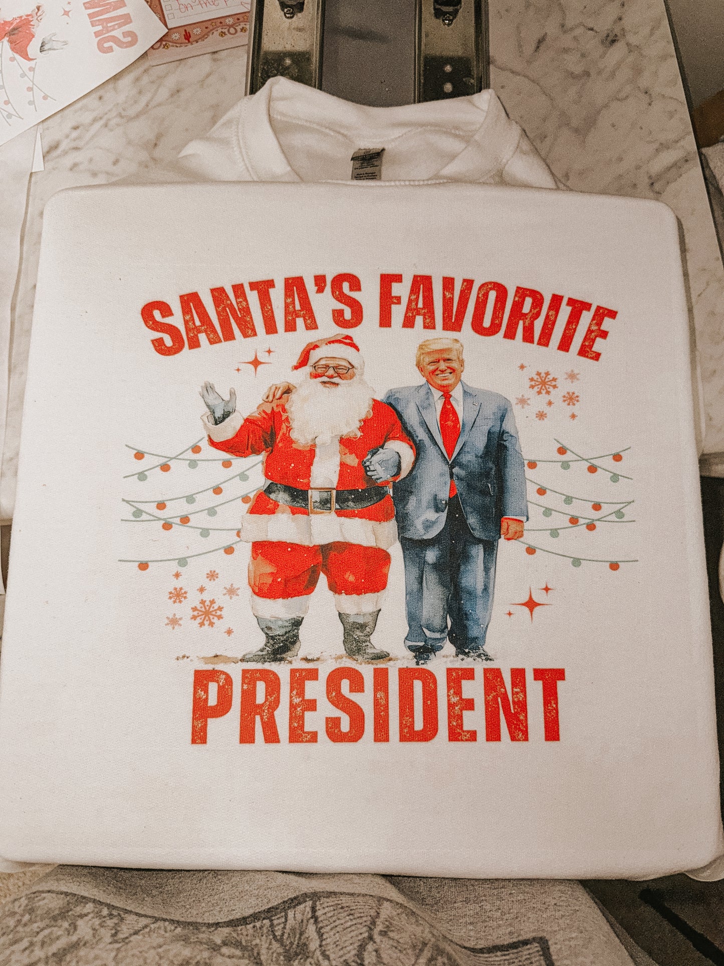 SANTA'S FAV PRESIDENT